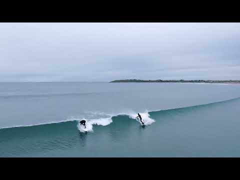 A cold day surfing - Brandon Bay, Ireland