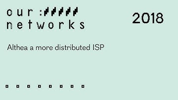Althea, A More Distributed ISP