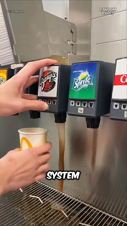 A Unique Soda Machine ❗