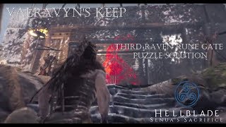 Hellblade: Senua's Sacrifice - Valravyn's Keep Third Raven Rune Gate Puzzle Solution