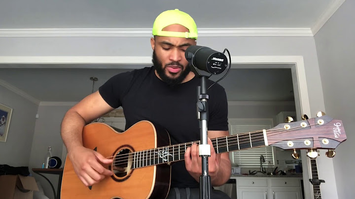 Intentions Cover version - Cover performance video thumbnail