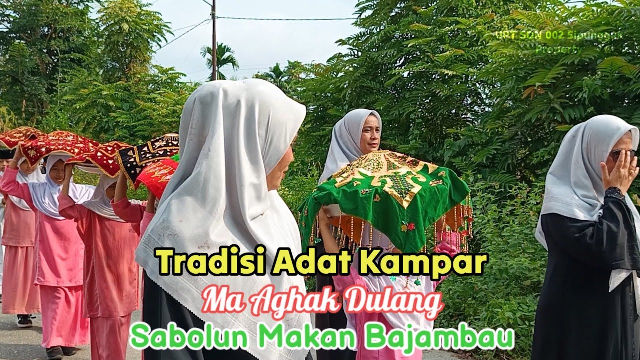 Part  2 - Makan Bajambau Keluarga Besar UPT SD Negeri 002 Sipungguk