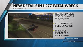 Victim identified in deadly wrong-way crash on I-277