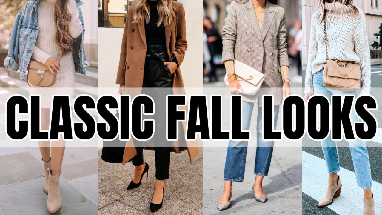 Classic Fall Outfit Ideas for Women Over 40