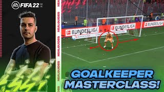 FIFA22 GOALKEEPER MOVEMENT TUTORIAL - HOW TO CONTROL THE GOALKEEPER (by NealGuides)