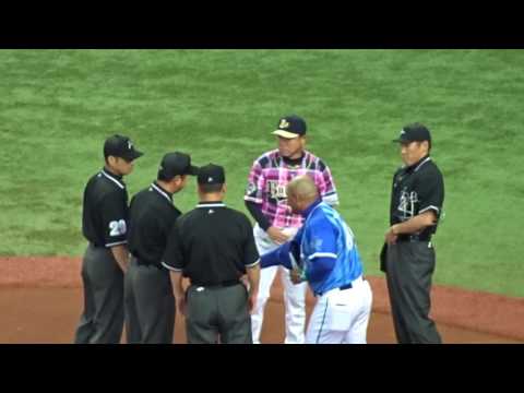 2016.06.12 オリックス - 横浜DeNA メンバー表交換
