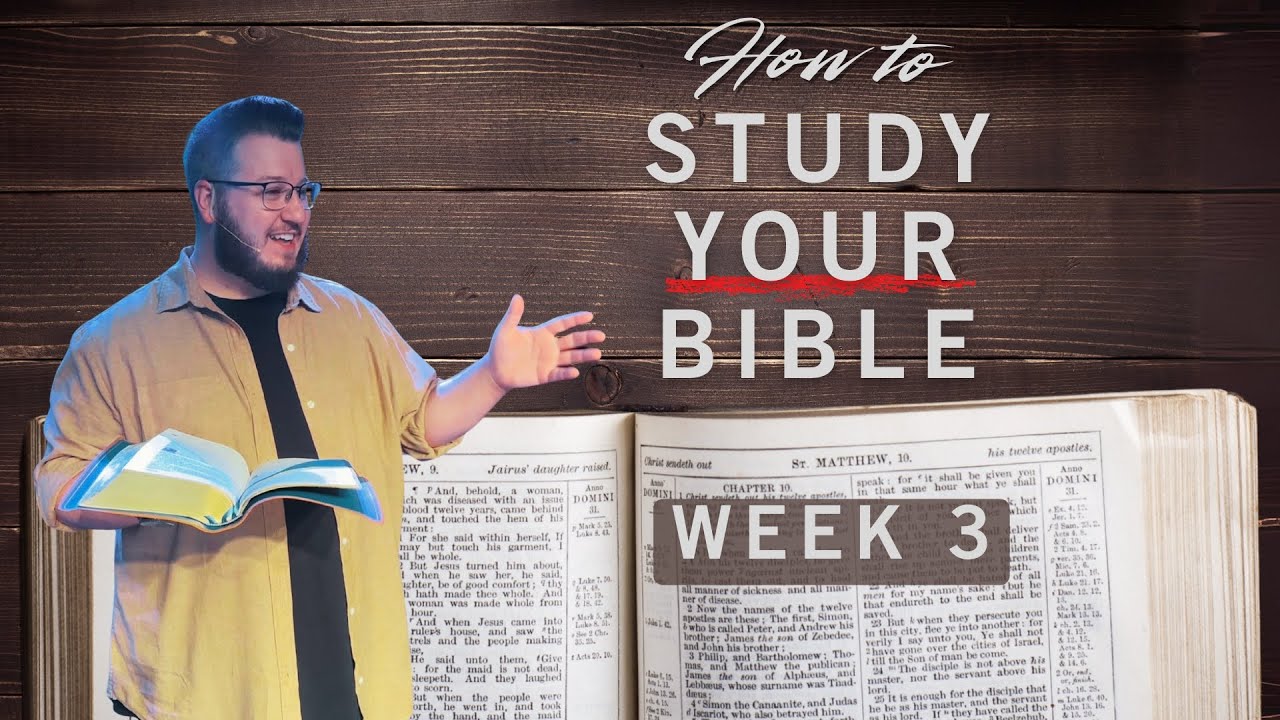How To Study Your Bible