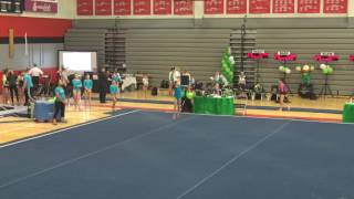 Grace Lim 1st Place USAG Level 7 Floor Routine 9.650 | 2017 Leprechaun Classic