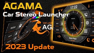 Android Car Stereo Launcher AGAMA Updates #electronic screenshot 3