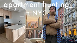 apartment hunting in NYC |🗽 touring 10 apartments in brooklyn (w\/ rent prices and tips) 2023