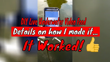DIY Live Underwater Video Feed | GoPro to Phone Rig | How I Built It