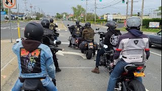 My first group ride with an MC