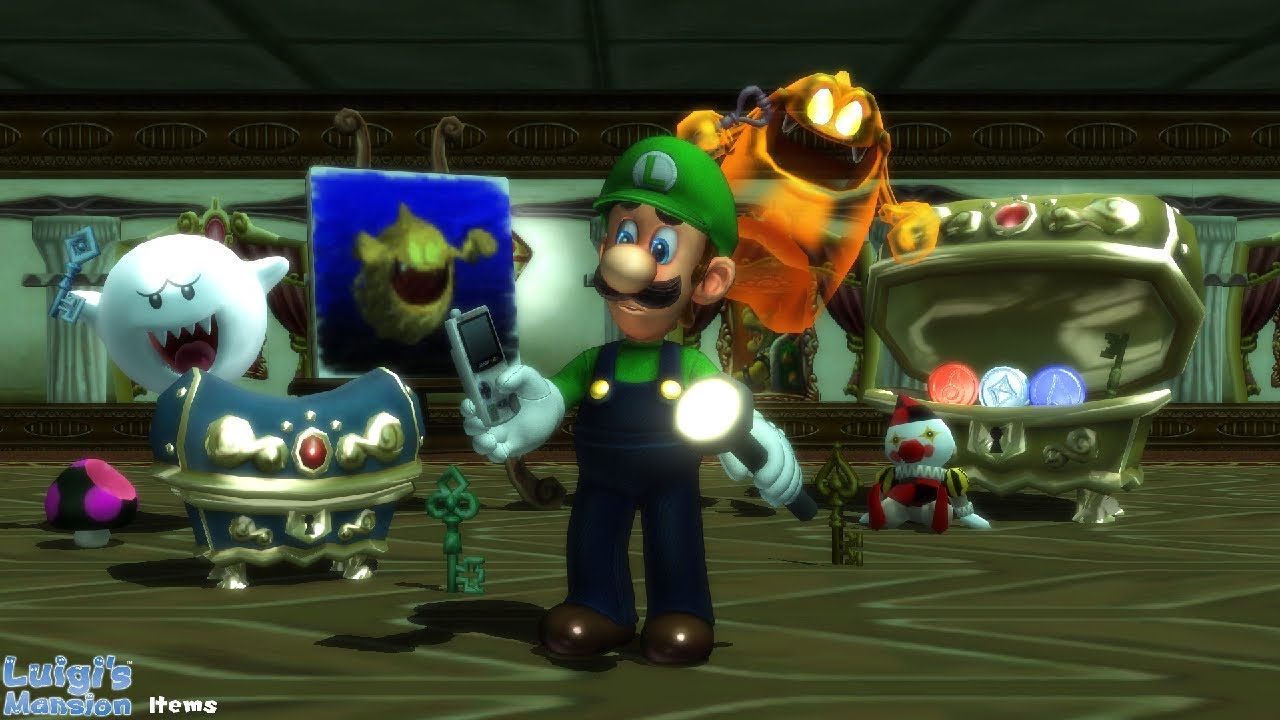 Luigi's Mansion ➤ All 39 Gems Locations【Gamecube】 