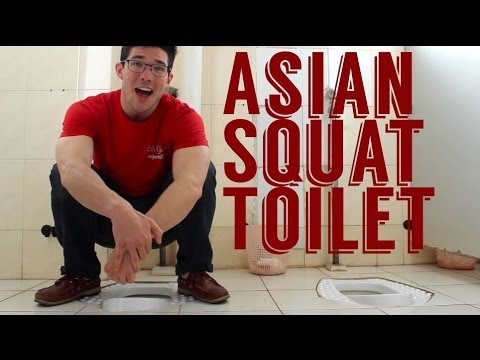 How to Use an Asian Squat Toilet