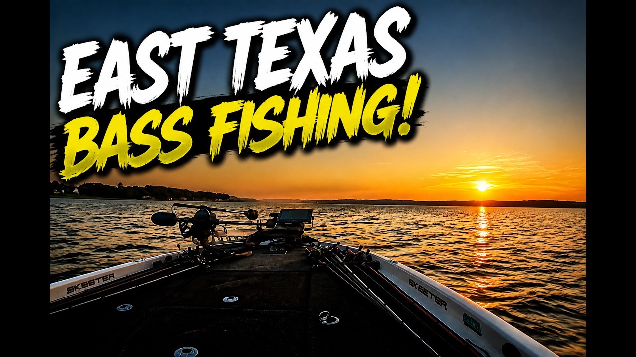 East Texas Summer Bass Fishing (Lake Palestine)