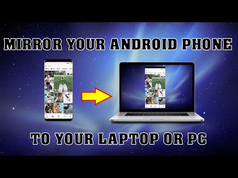 Mirror Android Phone Screen to Laptop or PC (Tethered through USB) hqdefault