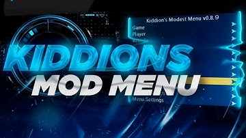GTA 5 KIDDIONS MOD MENU PC | NEW VERSION | FREE DOWNLOAD 2022