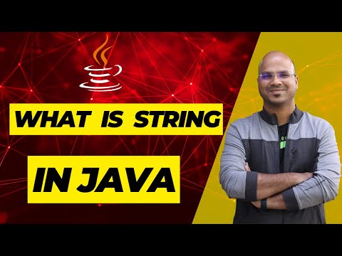 Video: Wat is 'n String-objek in Java?