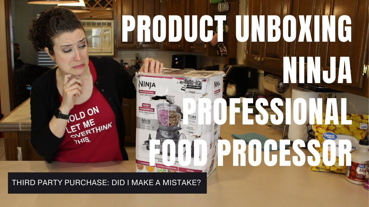 NINJA FOOD-PROCESSOR UNBOXING | EASY DAIRY FREE PINEAPPLE COCONUT SORBET RECIPE