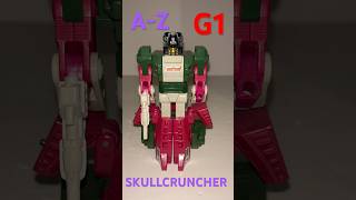#G1transformers A to Z - Skullcruncher #transformers #transformersg1 #80s #toys #nostalgia #awesome