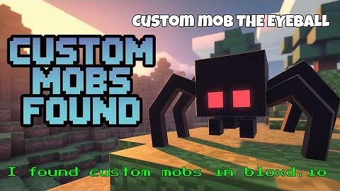 I found custom mob in bloxd.io || Bloxd.io custom mob || Bloxd.io update