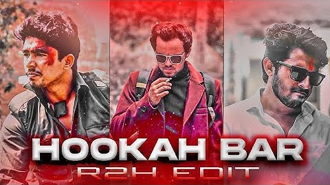 HOOKAH BAR X R2H | ROUND2HELL | R2h Status | R2h Edit | Round2hell Status | 4k EDIT|  BHEEMPLAYS