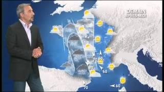 Prévisions météo-France du mardi 18 juin 2013