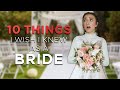 10 things i wish i knew as a bride