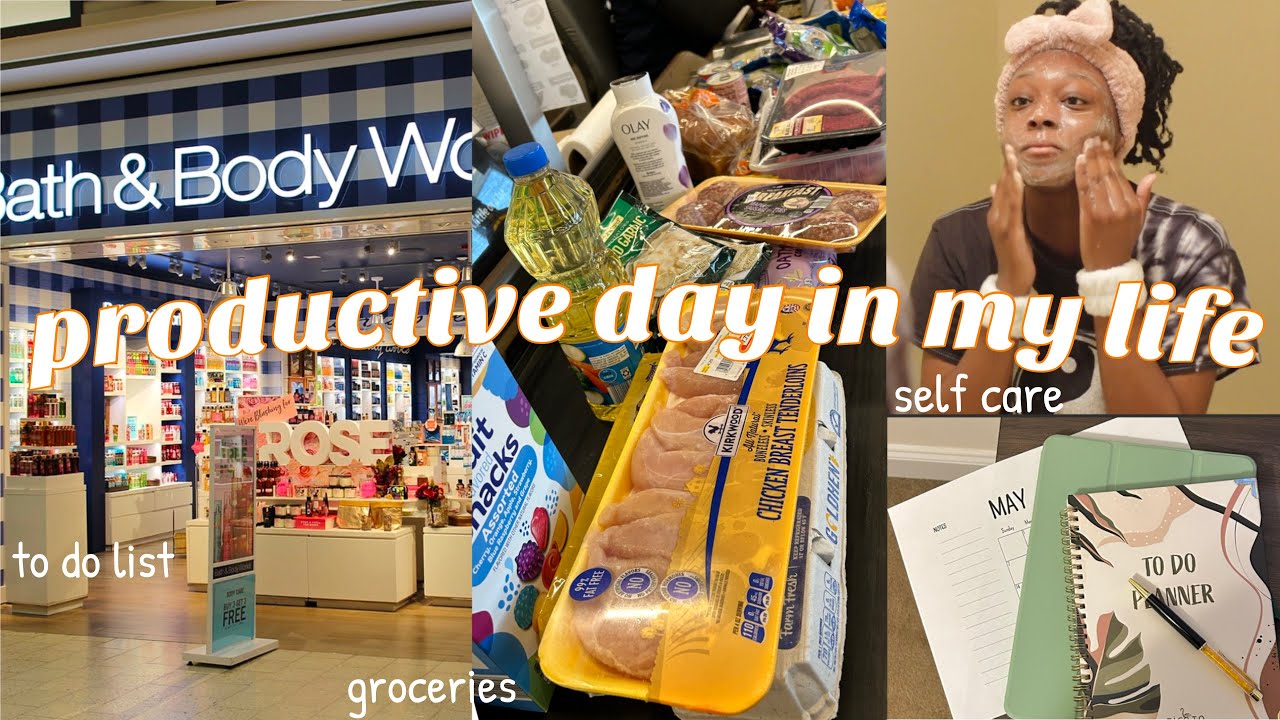 a productive day in my life | running errands, bible reading, to-do ...