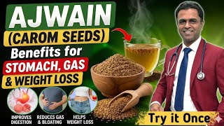 Benefits of Ajwain (Carom Seeds) I Benefits of Celery | Helps in Stomach Pain, Gas, and Weight Loss!