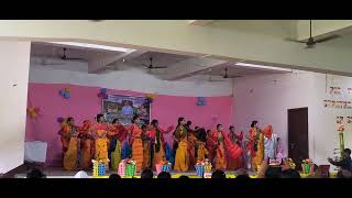 Bodo Dance , St. Xaviers School Manas Bansbari