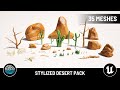 Stylized Desert Pack - Unreal Engine Asset