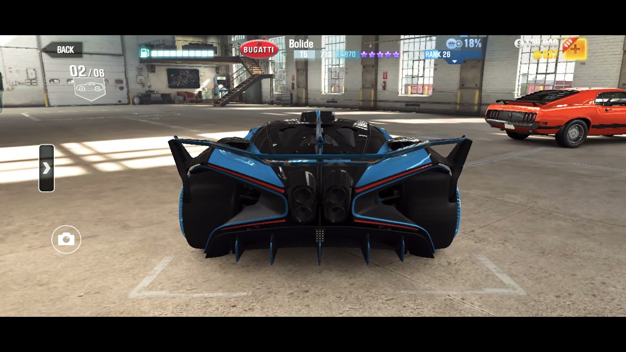 Bugatti bolide csr2 настройки