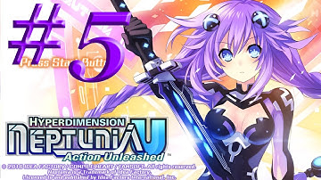 Hyperdimension Neptunia U : Action Unleashed Ep.5 - Leveling up while ripping our clothes
