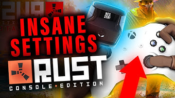 RUST CONSOLE "NO RECOIL" BEST LEGIT SETTINGS FOR YOU PS, XBOX