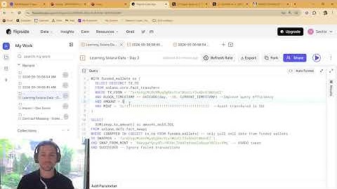 Solana Data Analytics Tutorial - Day 2