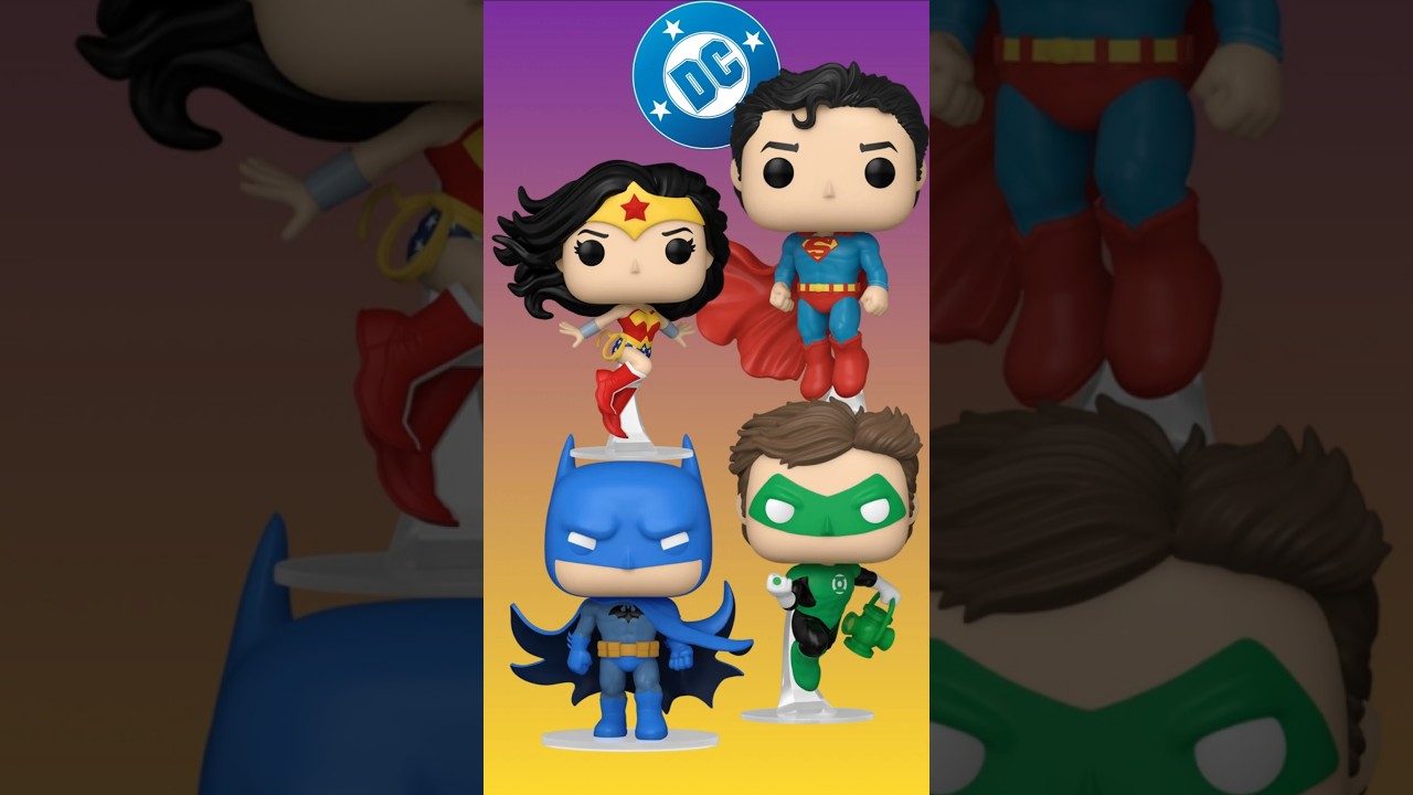 New DC Funko Pops Bring Back the Classics!
