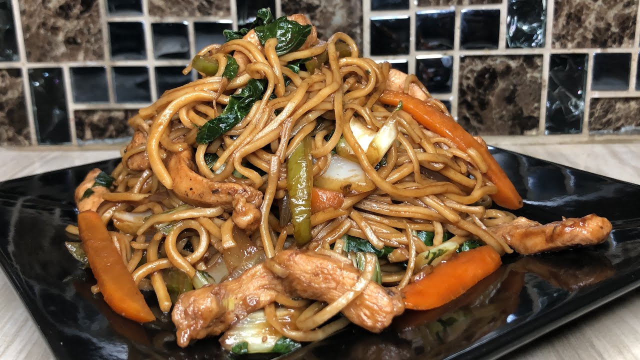 How To Make Chicken Lo-Mein | Easy Chicken Lo-Mein