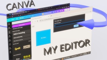 Create an app like Canva in 2 mins with AI HTML CSS JS