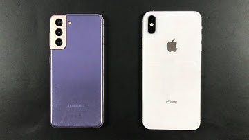 Iphone XS Max Vs Samsung S21 5G - Speed Test In 2023