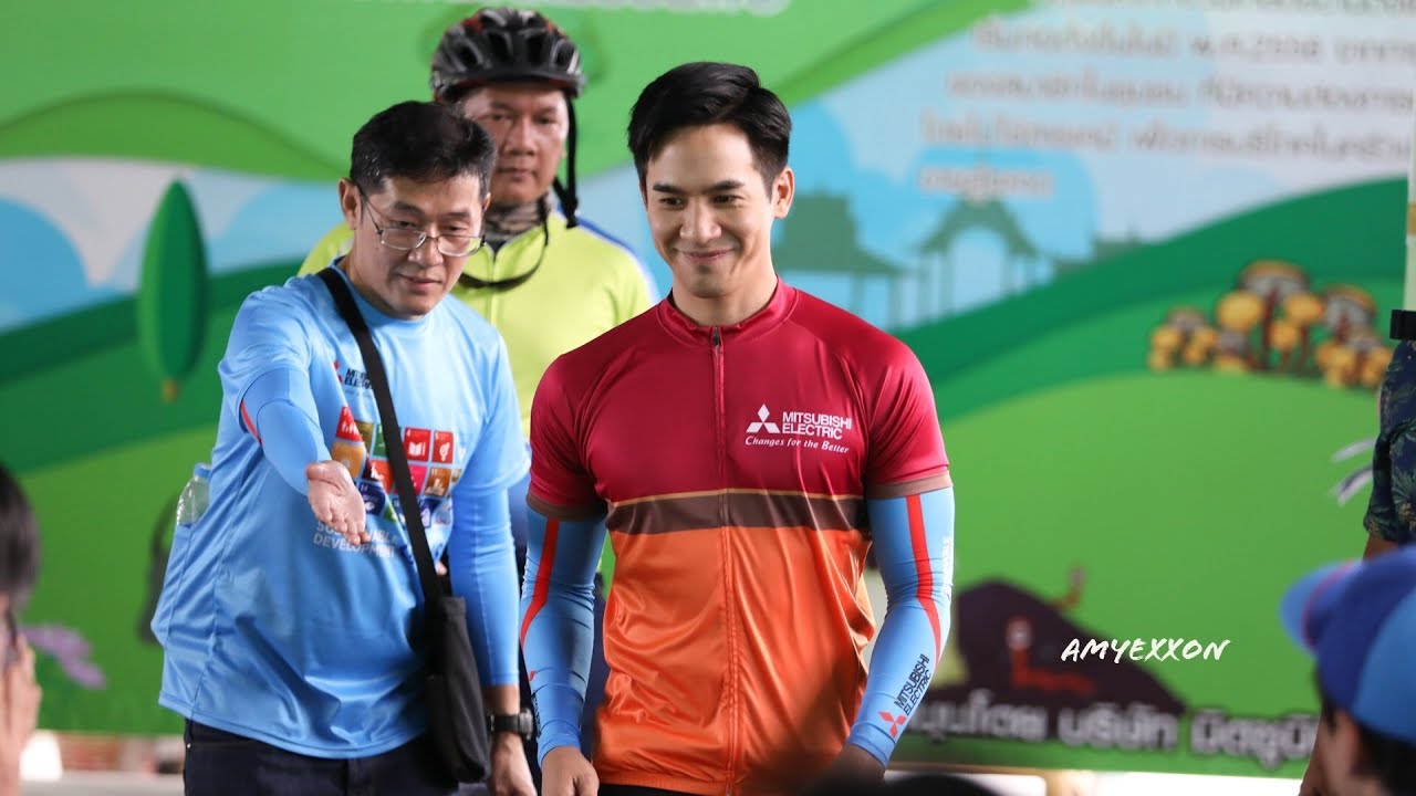 Pope Thanavat at Mitsubishi ปั่นSlowLife 15Sep19 (Part 4/4) | AmyExxon
