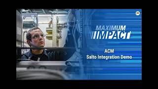 Salto - (DEMO) Integration with ACM