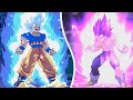 Goku ultra instinct vs vegeta ultra ego  hyper dragon ball z mugen