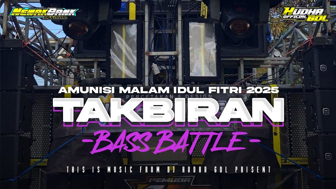DJ TRAP TAKBIRAN FULL BASS BLEYER TERBARU | AMUNISI MALAM IDUL FITRI 2025