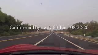 California Highway 88 Car Accident 08/22/20