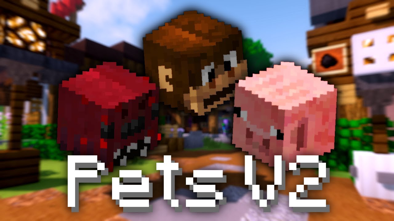 Hypixel SkyBlock Pets V2 Update New Pets, Taming Skill, Pet Items