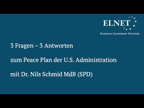 3 Fragen – 3 Antworten mit Dr. Nils Schmid MdB (SPD)