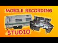 Concept de studio denregistrement mobile visite complte