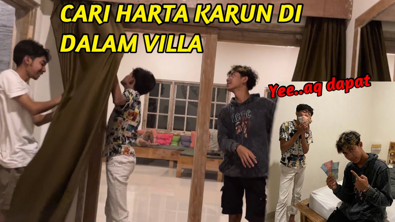 BOY MENANG BANYAK..!! Cari harta karun di dalam villa