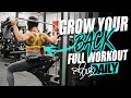 GROW YOUR BACK | Full Workout | #DLBDAILY